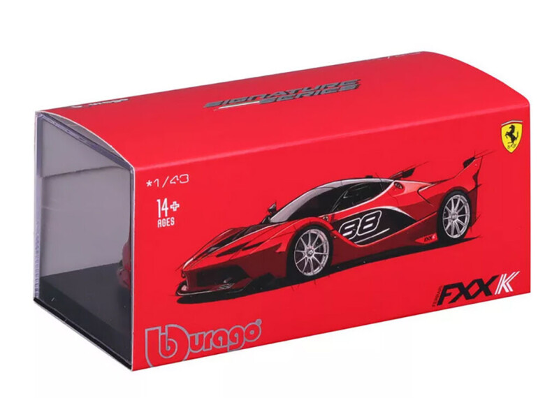 Bburago Ferrari FXX K 1:43 M#88 Metalic Red 